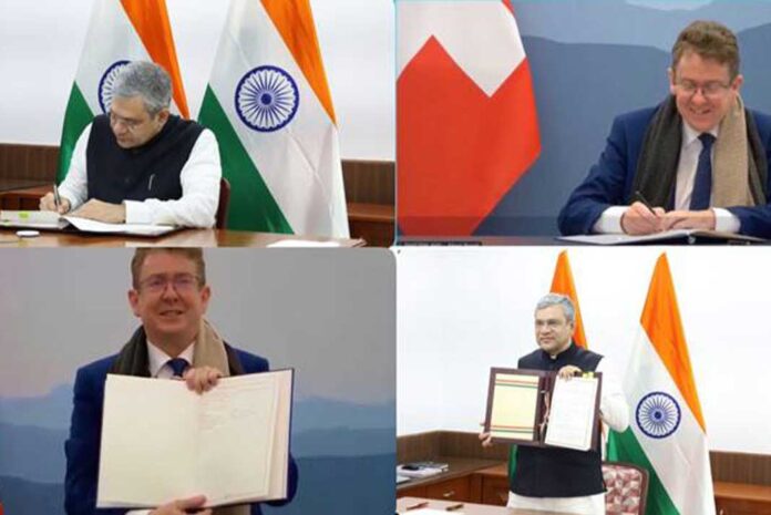 Indian Railways partners with Switzerland’s DETEC to boost tech collaboration, track maintenance, and infrastructure modernization efforts.