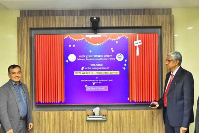 TRAI launches a revamped website to enhance accessibility, introduce a chatbot, enable social sharing, and support public engagement in telecom.