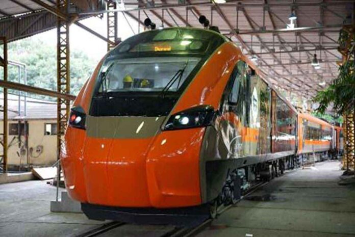 Vande Bharat Sleeper prototype ready for trials, promising modern amenities, safety features, and improved travel experience.